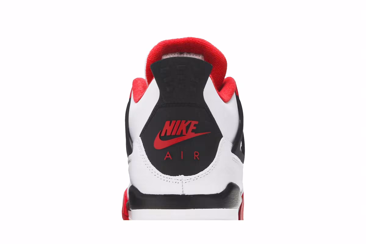 Air Jordan 4 OG GS Fire Red 2020, view 8