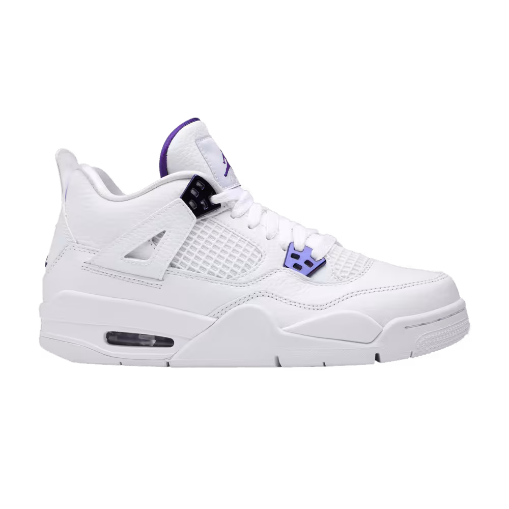 Air Jordan 4 GS Purple Metallic