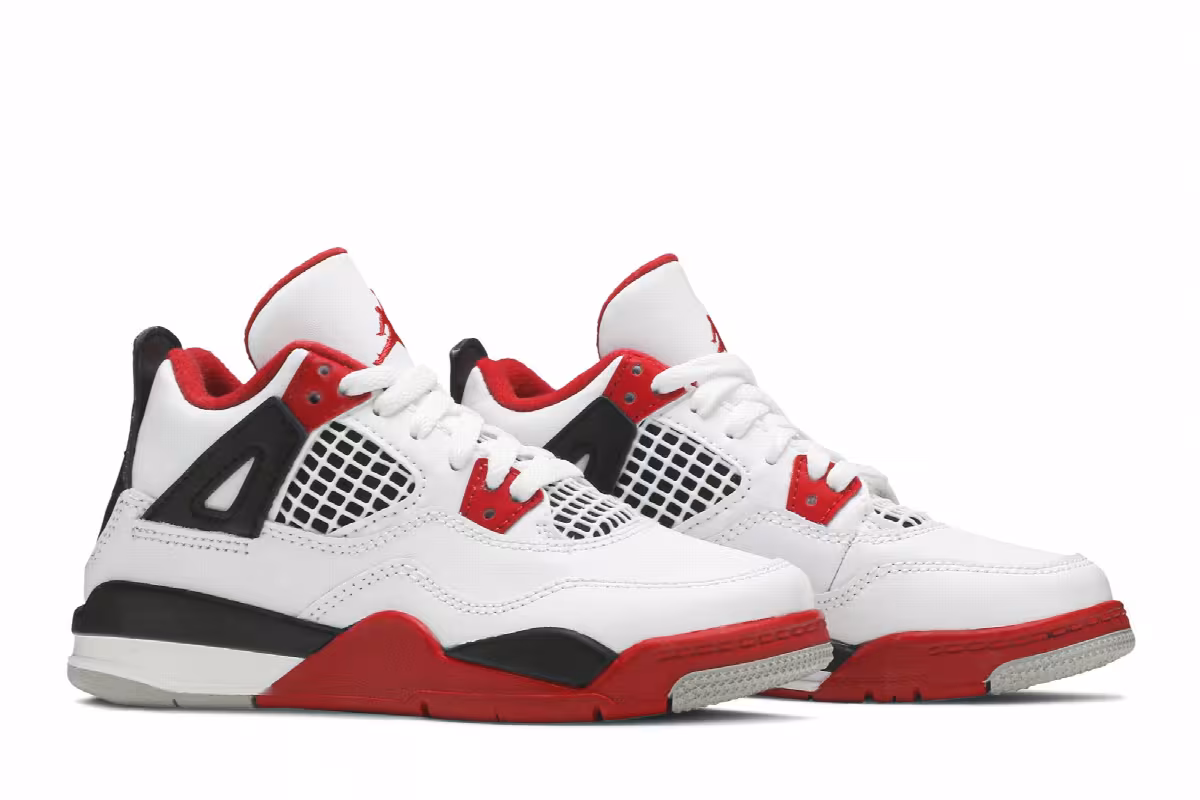 Air Jordan 4 OG PS Fire Red 2020, view 9