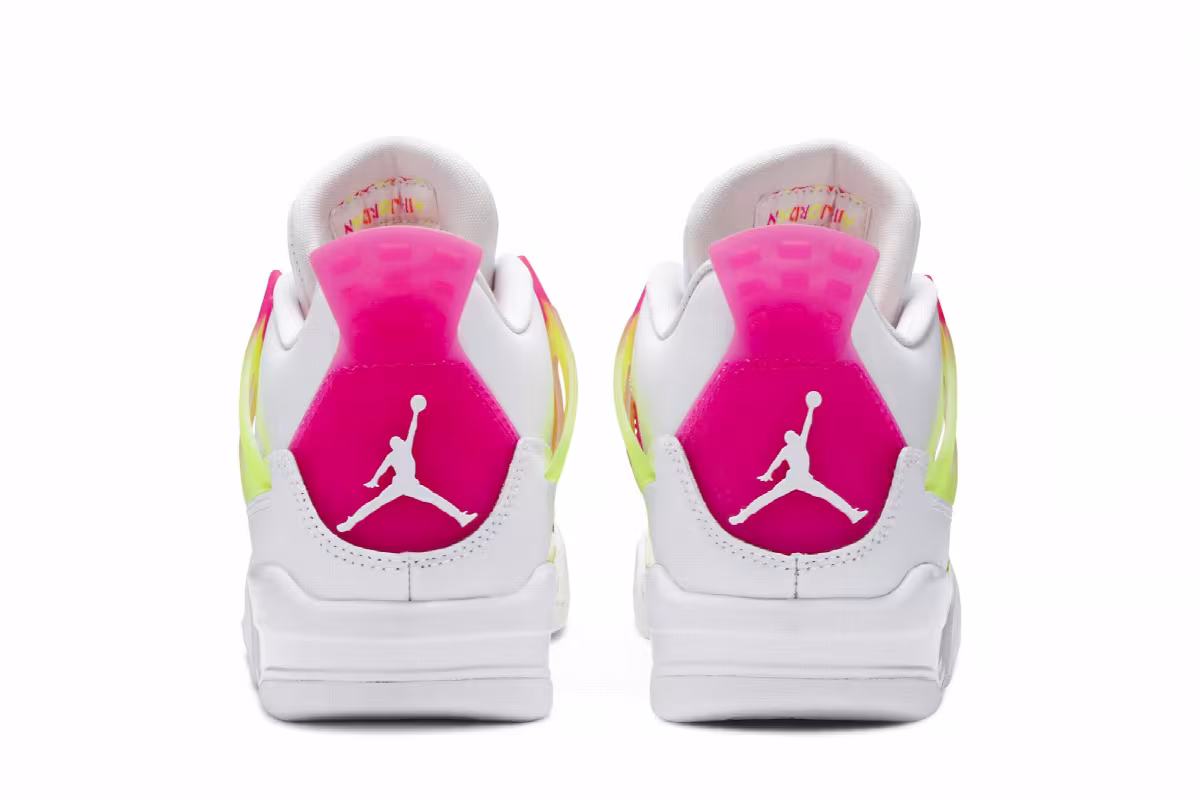 Air Jordan 4 GS Lemon Venom, view 7