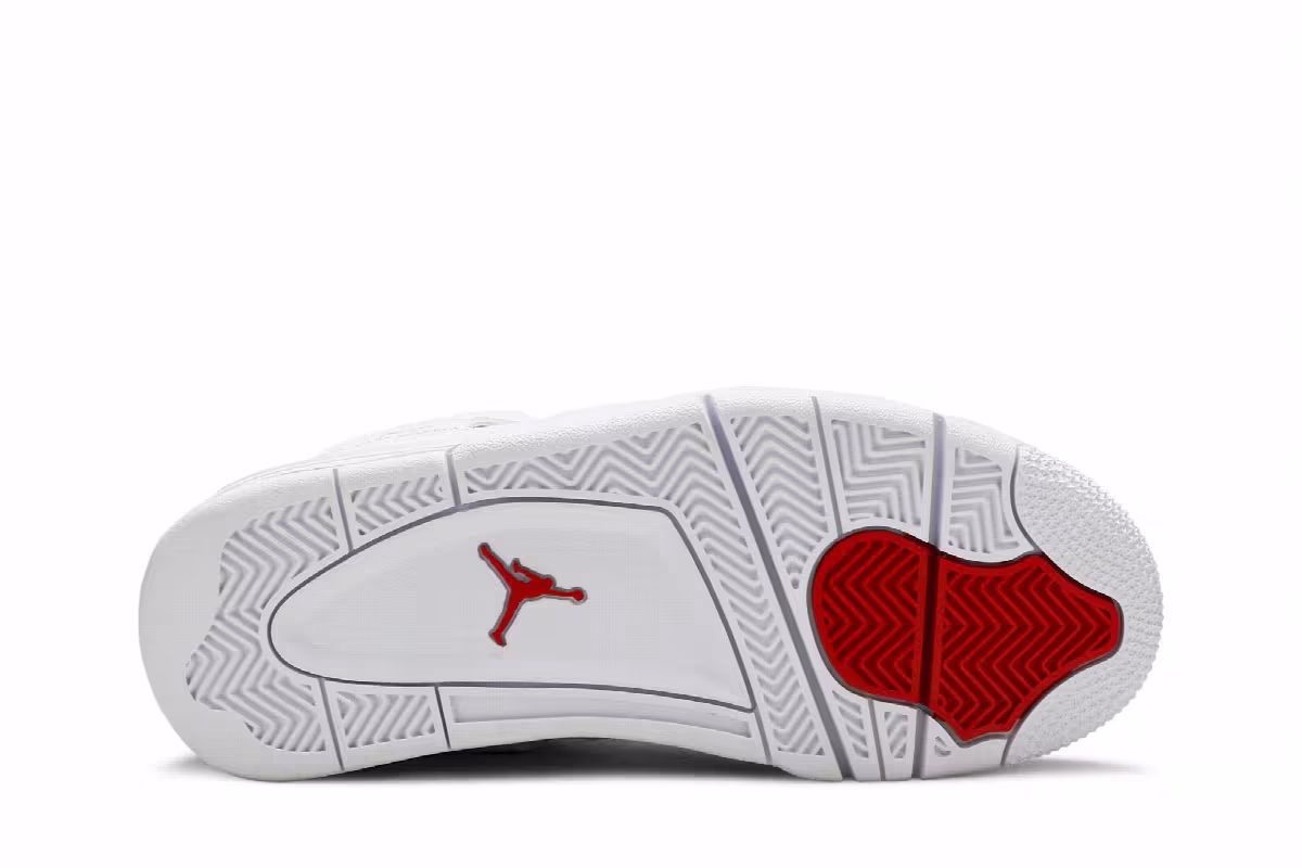 Air Jordan 4 GS Red Metallic, view 5