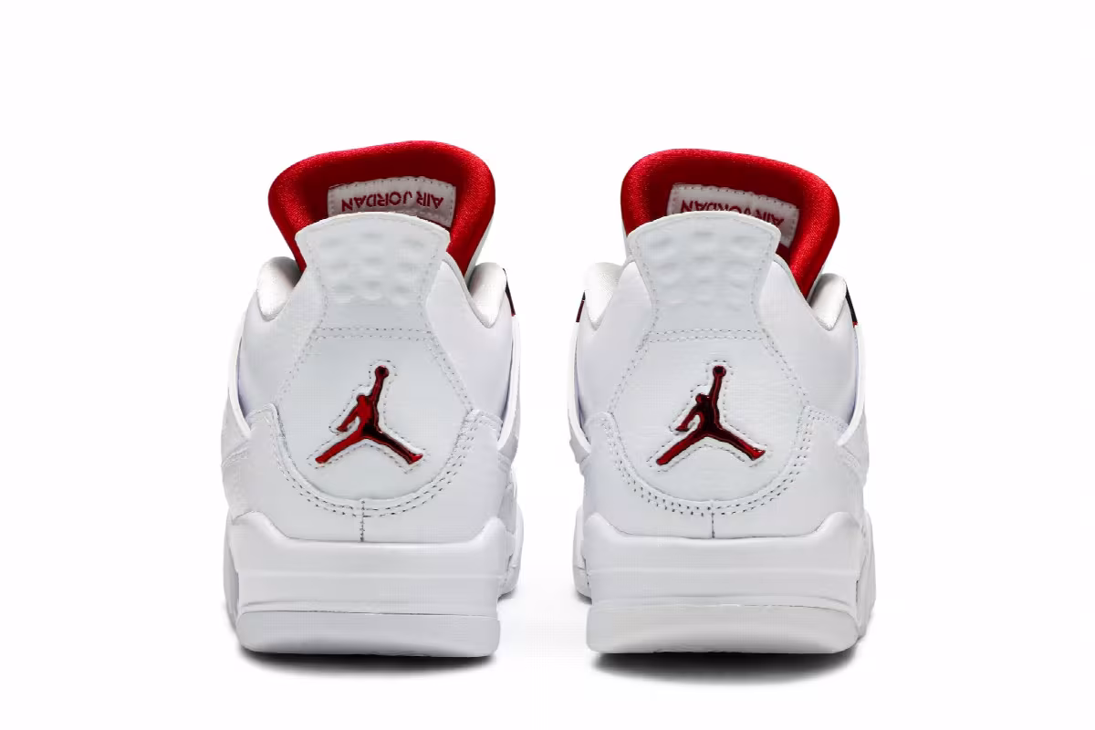 Air Jordan 4 GS Red Metallic, view 7