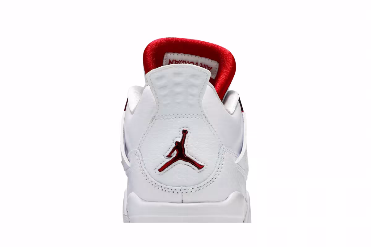 Air Jordan 4 GS Red Metallic, view 8