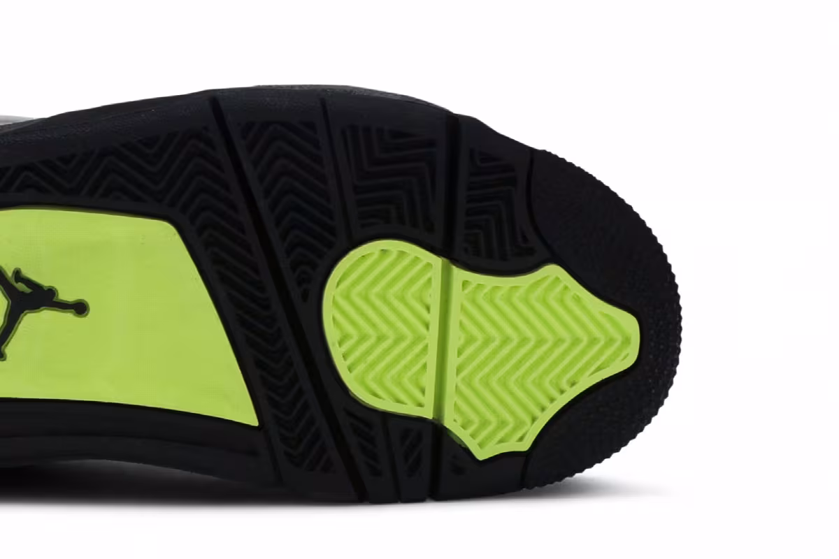 Air Jordan 4 SE GS Neon 95, view 6