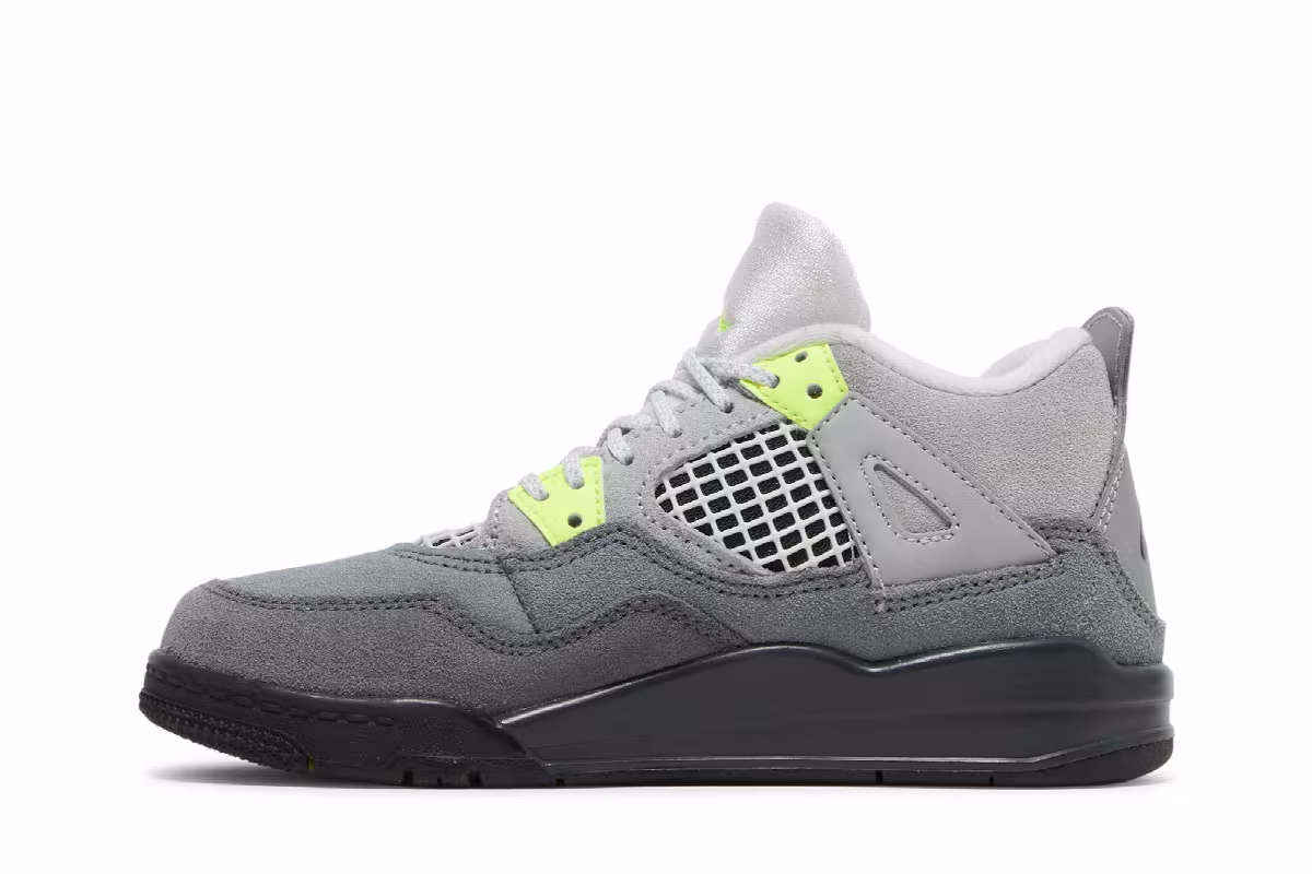 Air Jordan 4 SE PS Neon 95, view 4