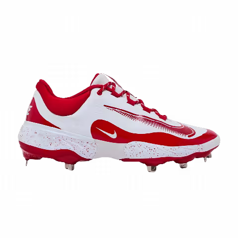 Nike Alpha Huarache Elite 4 Low 'White University Red'