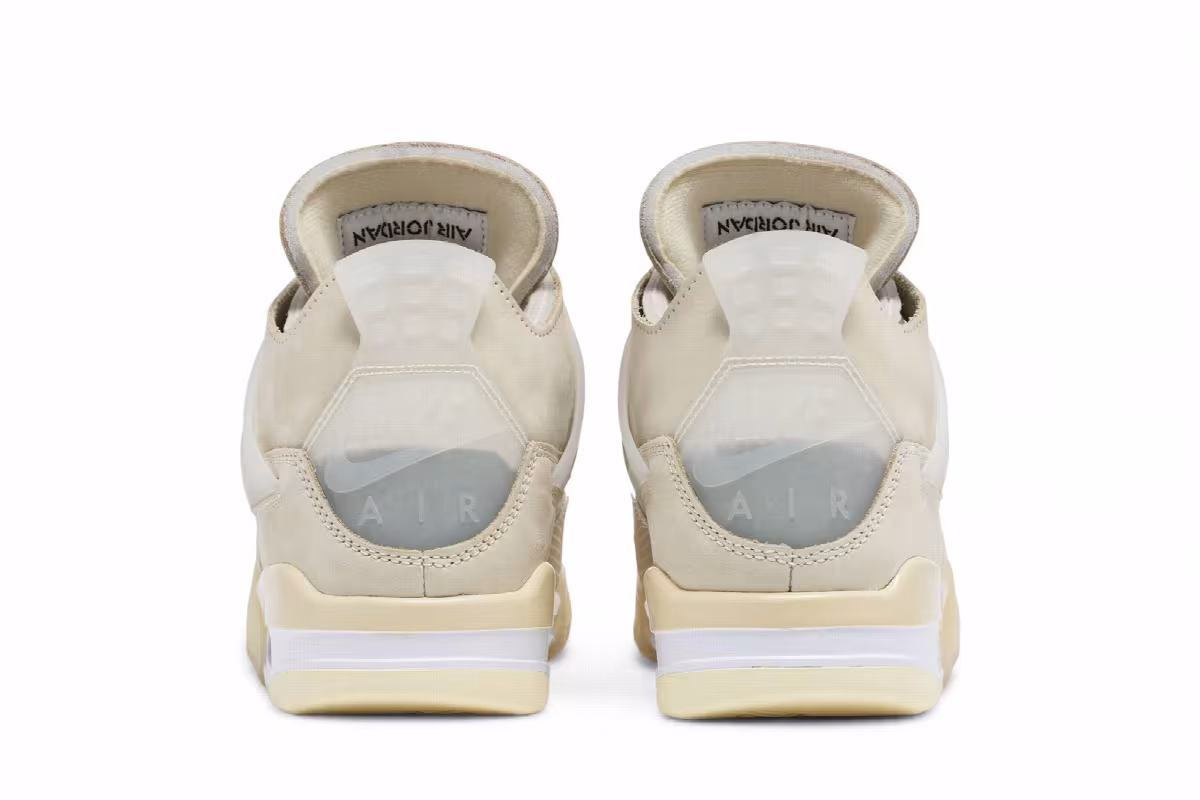 Off-White x Women's Air Jordan 4 SP Sail, view 7