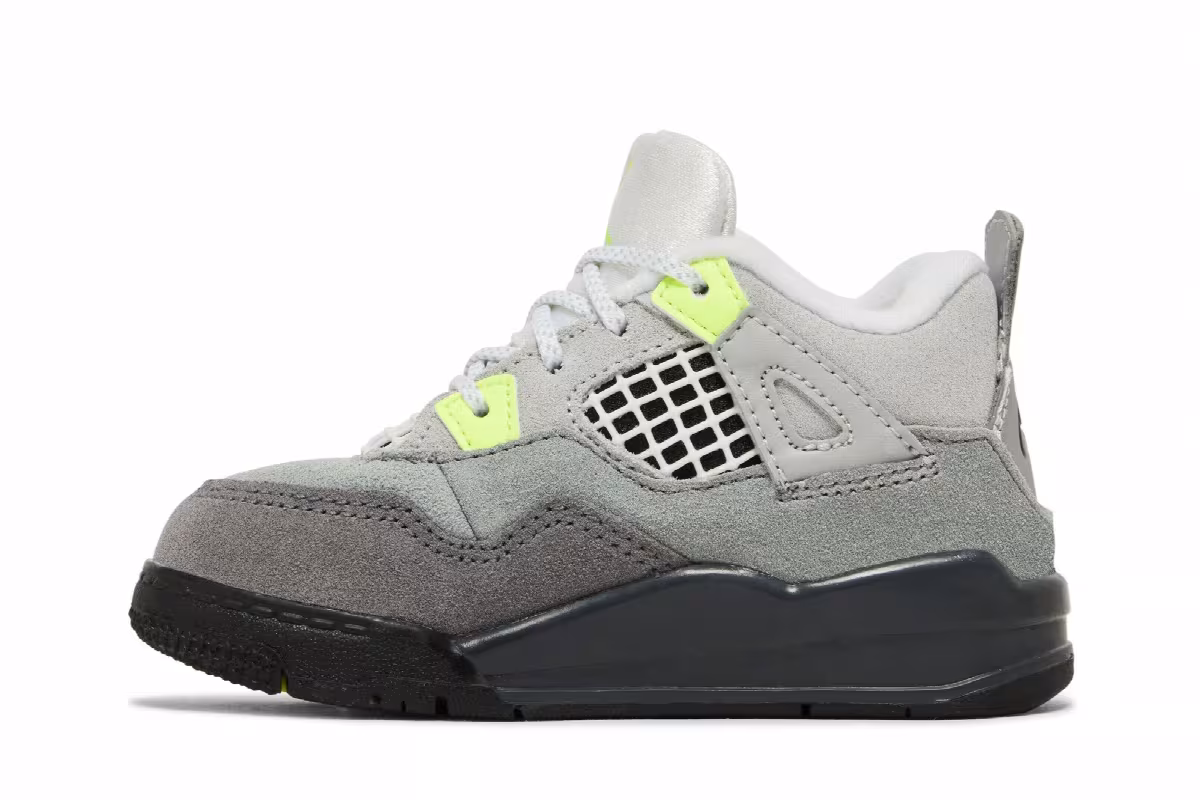 Air Jordan 4 SE TD Neon 95, view 4