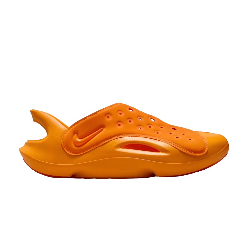 Nike Aqua Swoosh Sandal GS Orange Peel