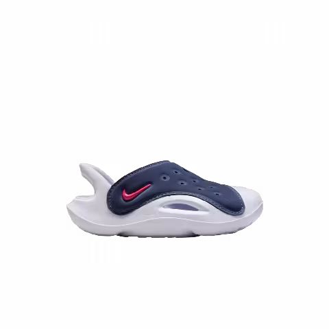 Nike Aqua Swoosh Sandal TD 'Midnight Navy Rush Pink'