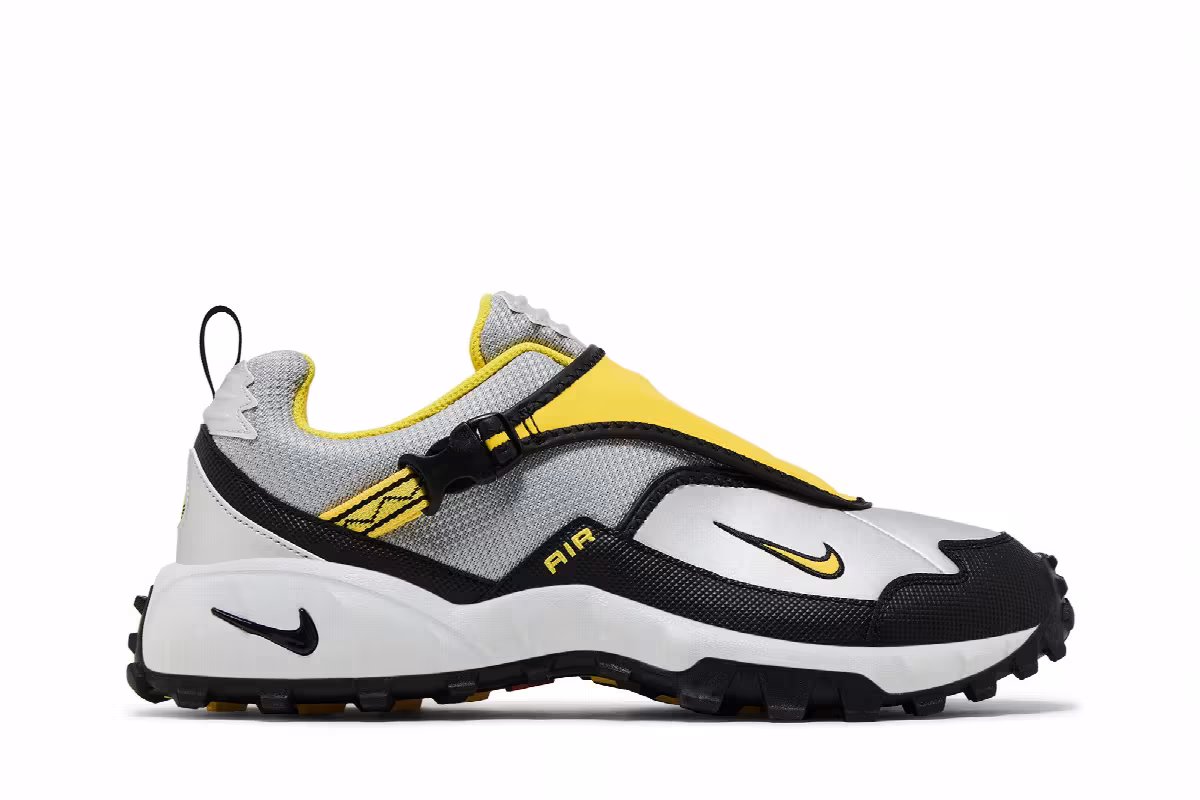 Nike Air Phassad ACG Metallic Silver Yellow Zest 2025, view 2