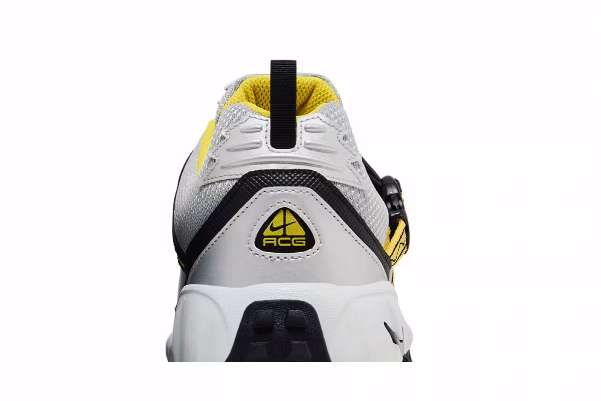 Nike Air Phassad ACG Metallic Silver Yellow Zest 2025, view 8