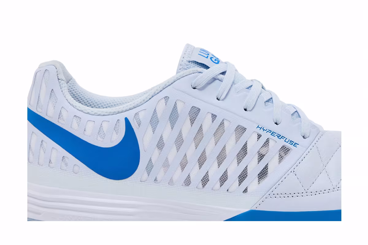 Nike Lunar Gato 2 IC Football Grey Light Photo Blue, view 3