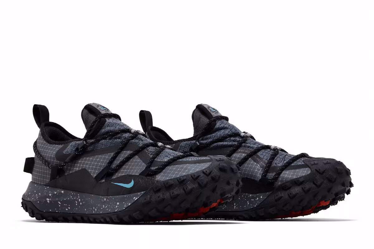 Nike ACG Mountain Fly Low GORE-TEX Black Dark Grey, view 9