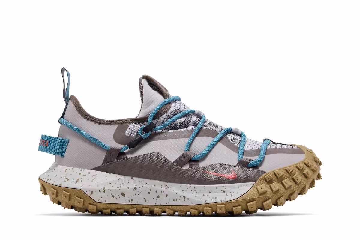 Nike ACG Mountain Fly Low GORE-TEX College Grey Picante Red, view 2