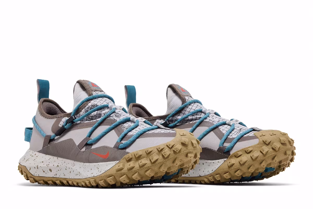 Nike ACG Mountain Fly Low GORE-TEX College Grey Picante Red, view 9