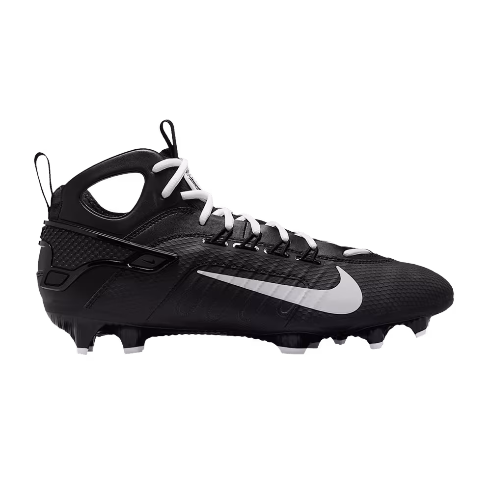 Nike Huarache 9 Elite Mid LAX Black White