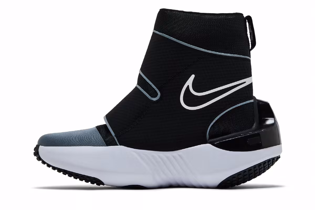 Hyperice x Nike Hyperboot Black White Cool Grey, view 4