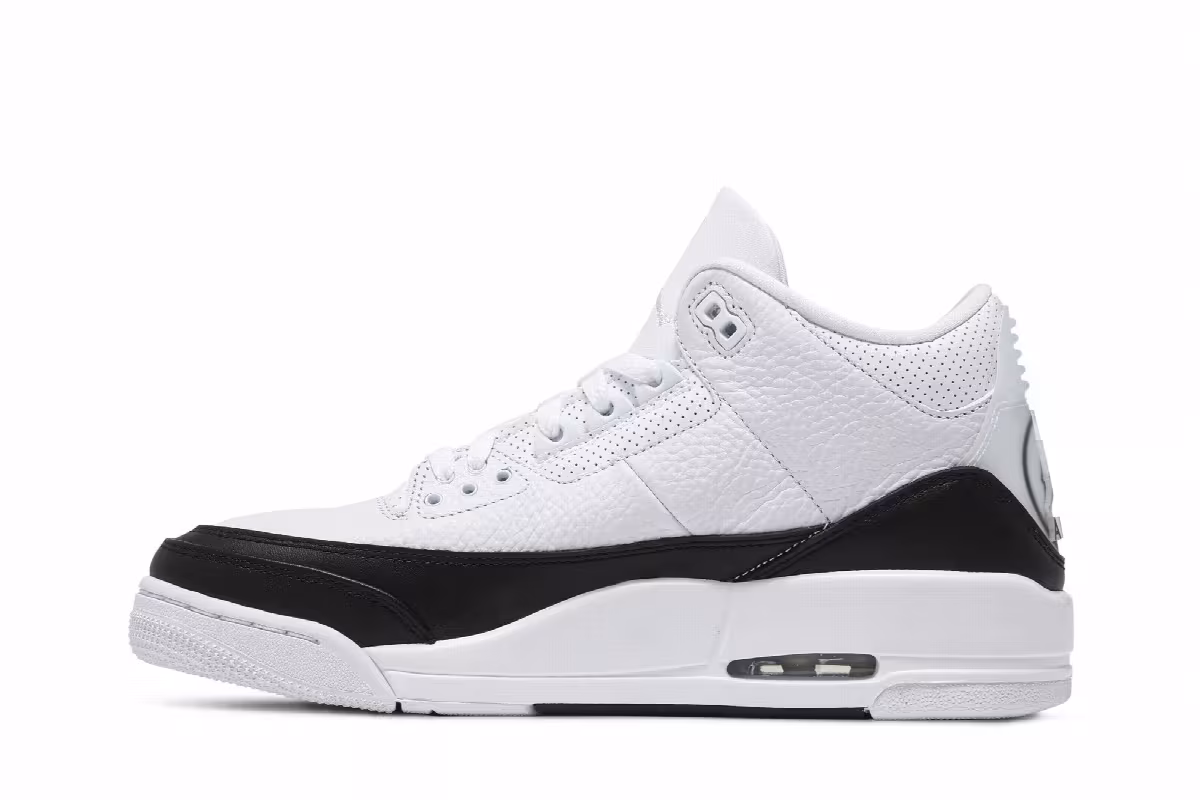 Fragment Design x Air Jordan 3 SP White, view 4