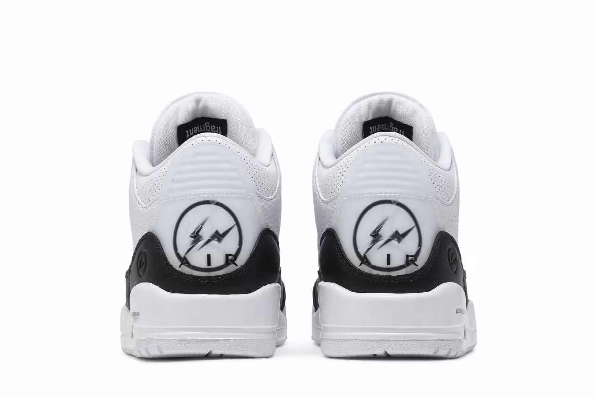 Fragment Design x Air Jordan 3 SP White, view 7
