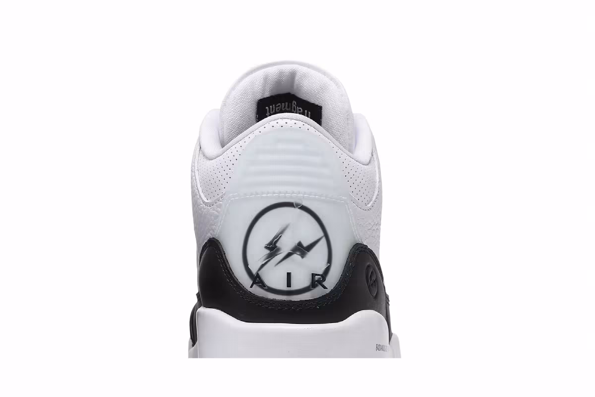 Fragment Design x Air Jordan 3 SP White, view 8
