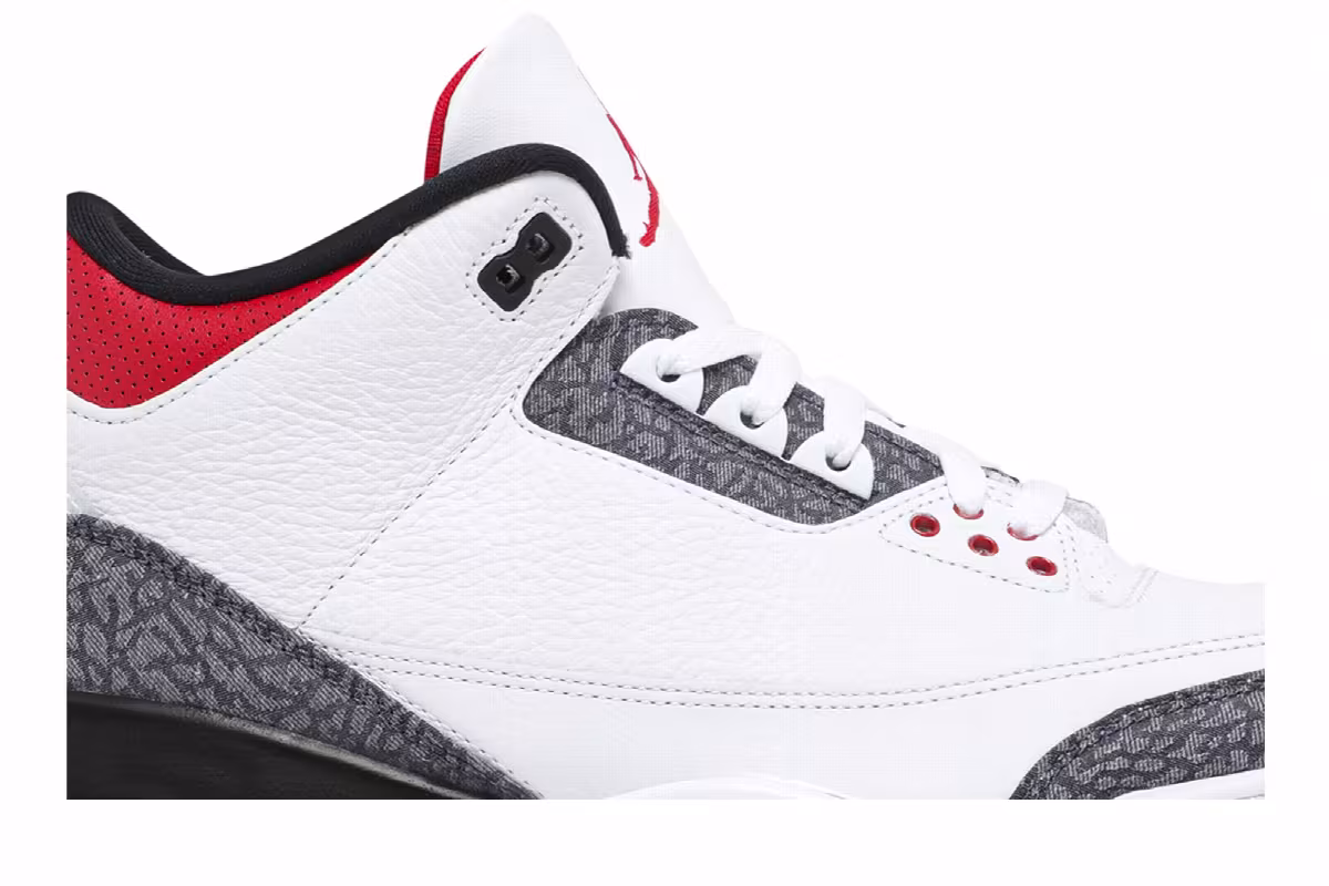 Air Jordan 3 Denim SE Fire Red, view 3