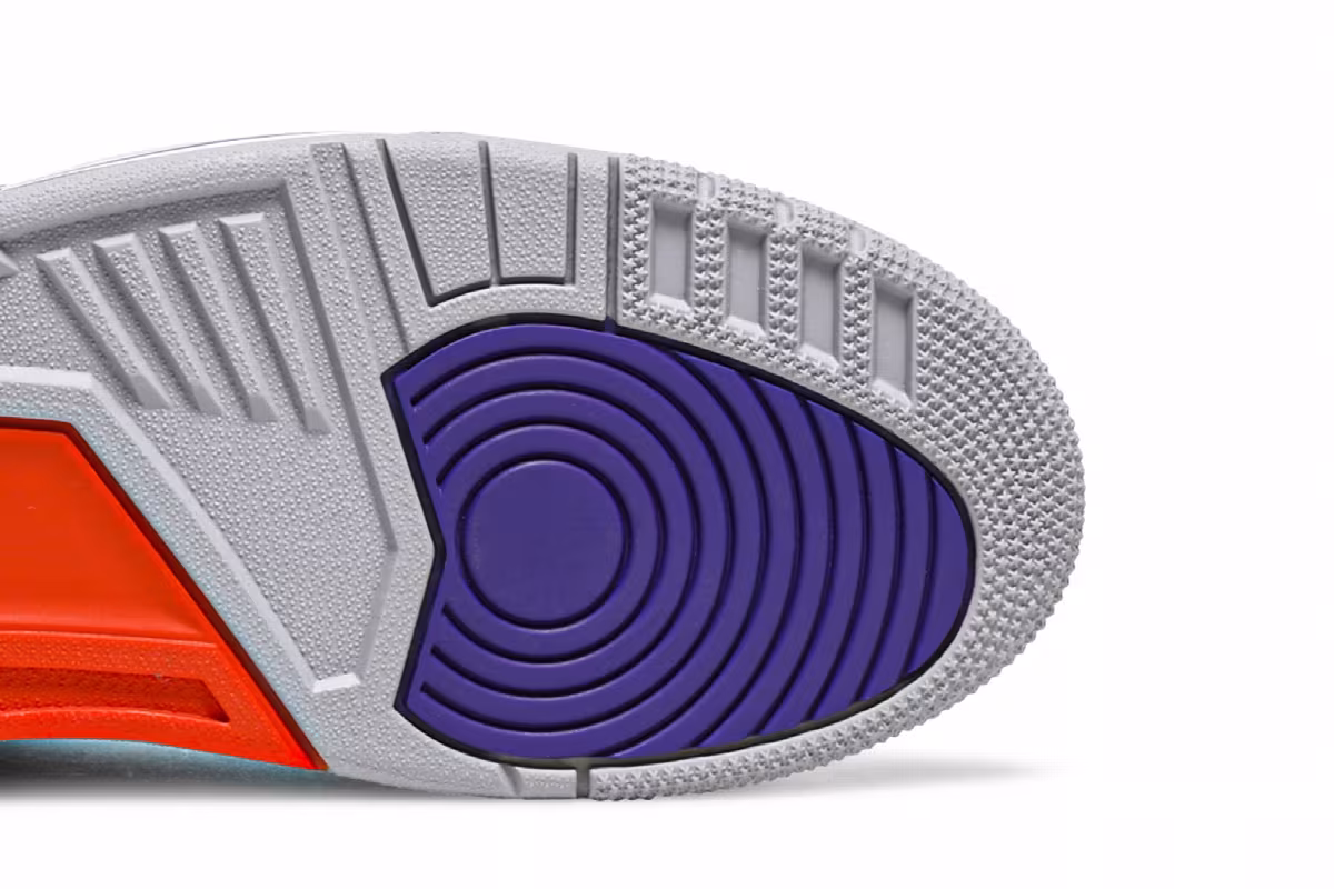 Air Jordan 3 Court Purple, view 6