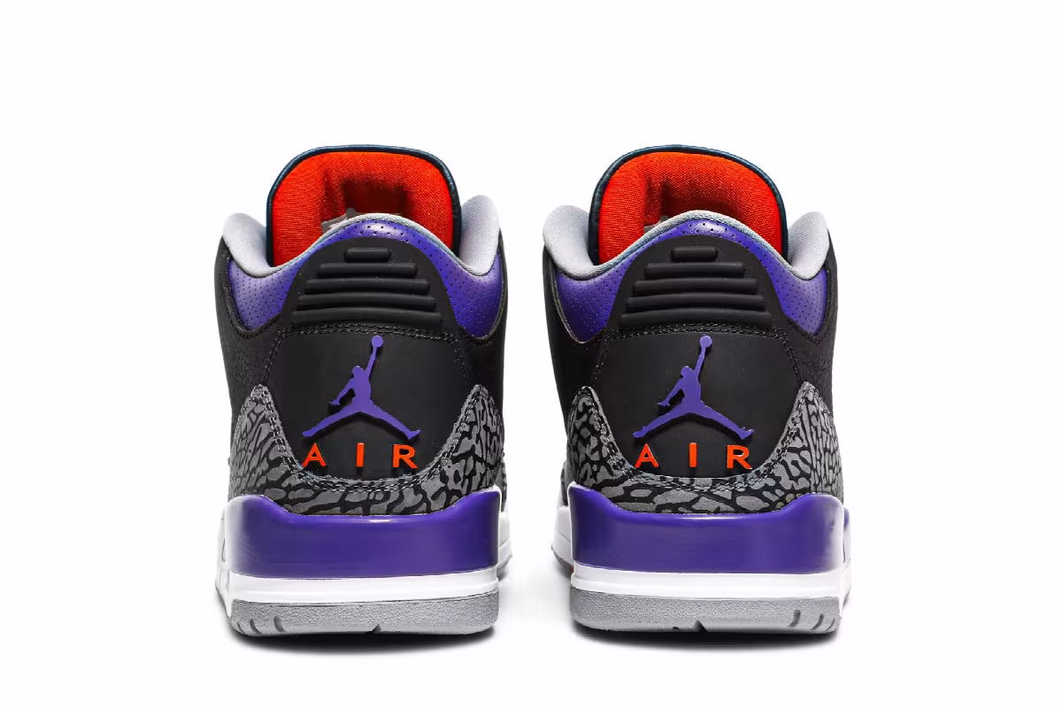 Air Jordan 3 Court Purple, view 7