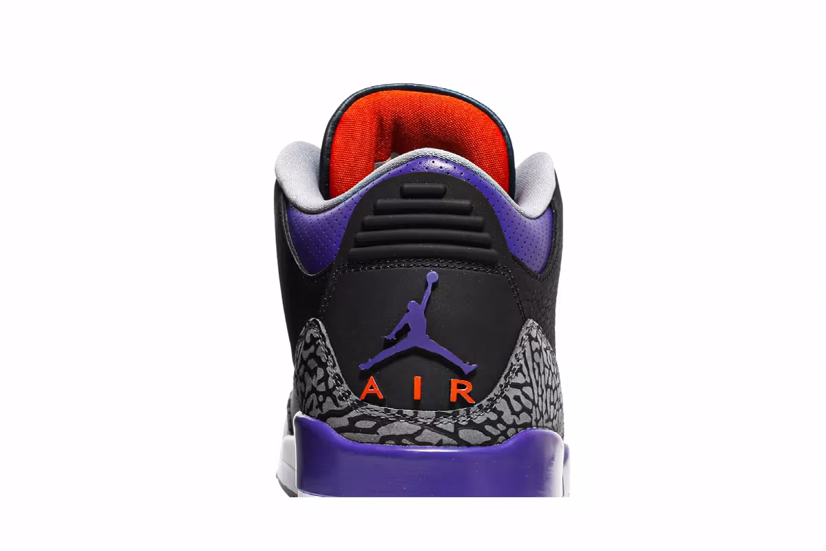Air Jordan 3 Court Purple, view 8