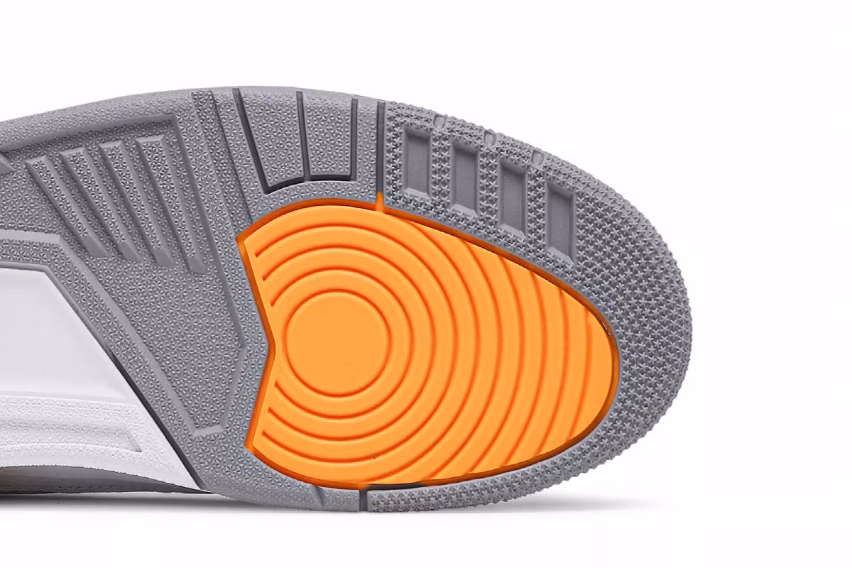 Women's Air Jordan 3 Laser Orange, view 6