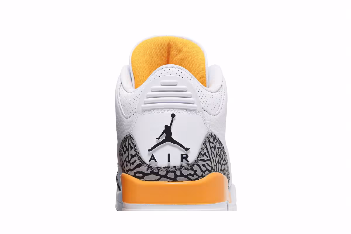 Women's Air Jordan 3 Laser Orange, view 8