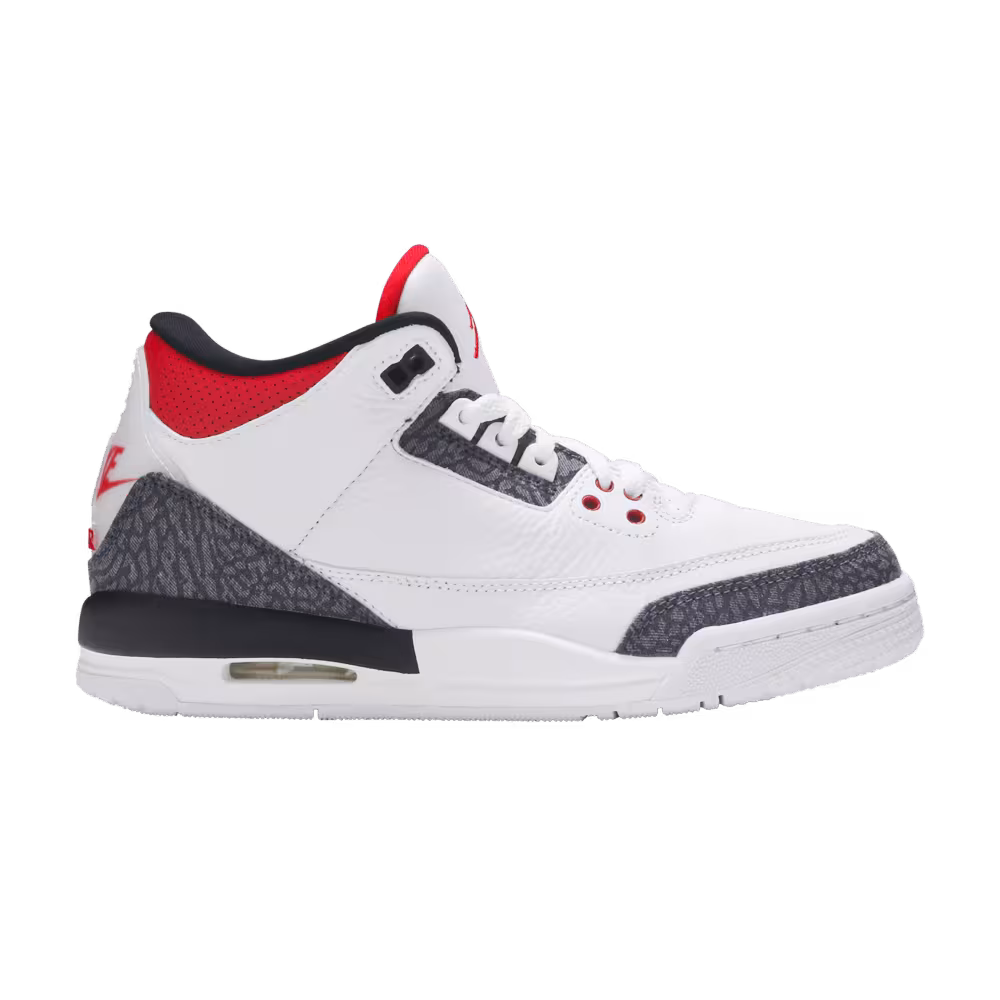 Air Jordan 3 Denim SE GS Fire Red