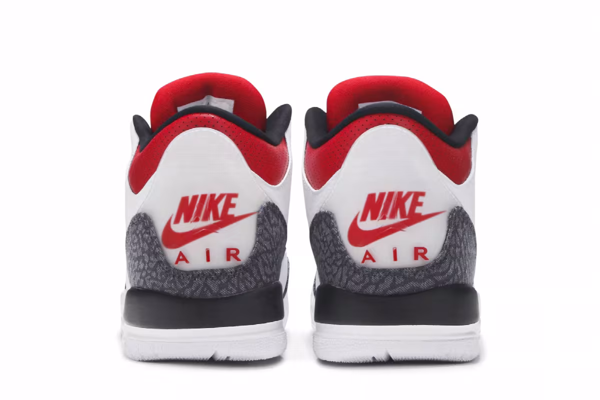 Air Jordan 3 Denim SE GS Fire Red, view 7