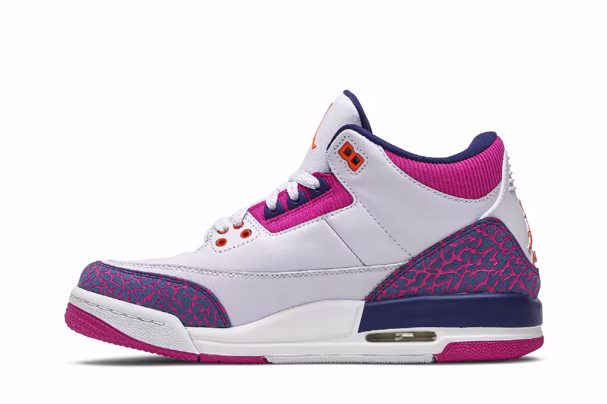 Air Jordan 3 GG Barely Grape, view 4