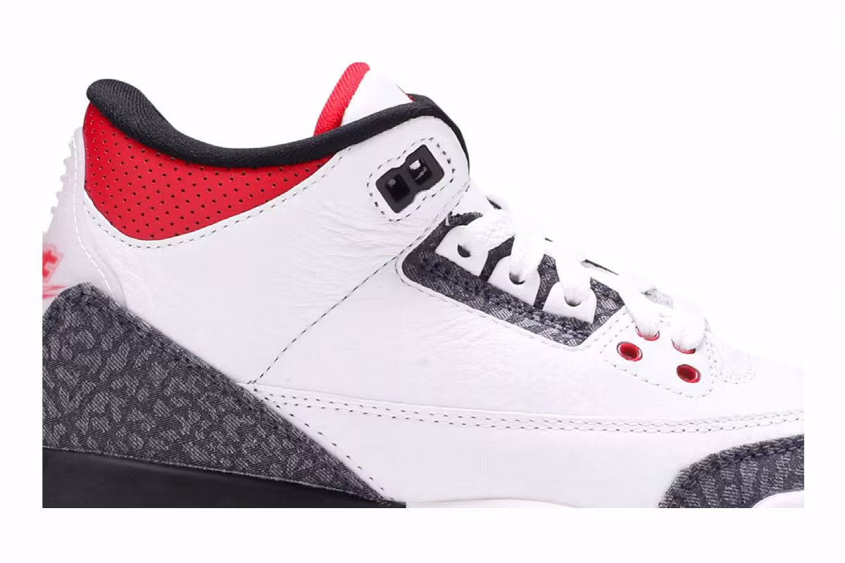 Air Jordan 3 SE-T GS Fire Red, view 3