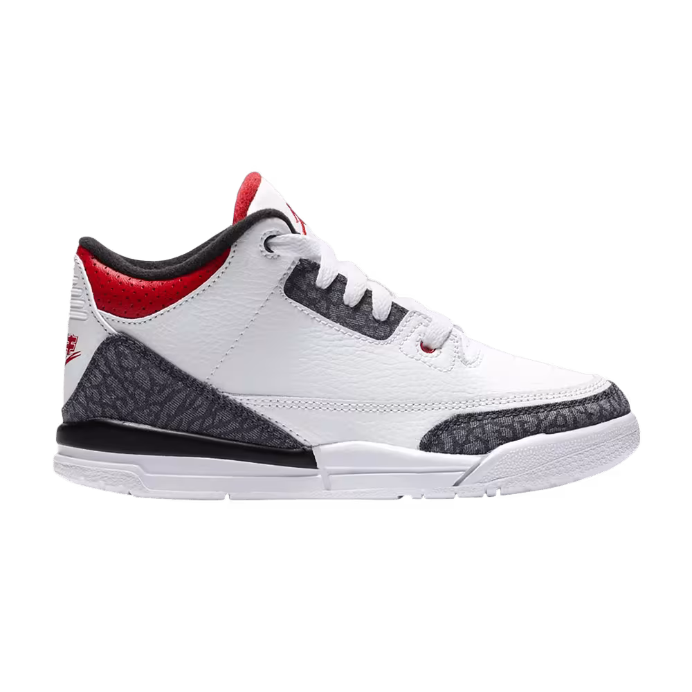 Air Jordan 3 Denim SE PS Fire Red