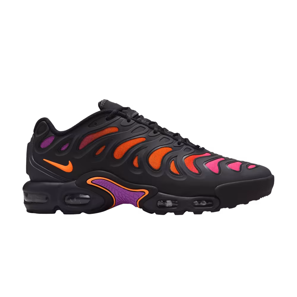 Nike Air Max Plus Drift Black Vivid Purple Total Orange