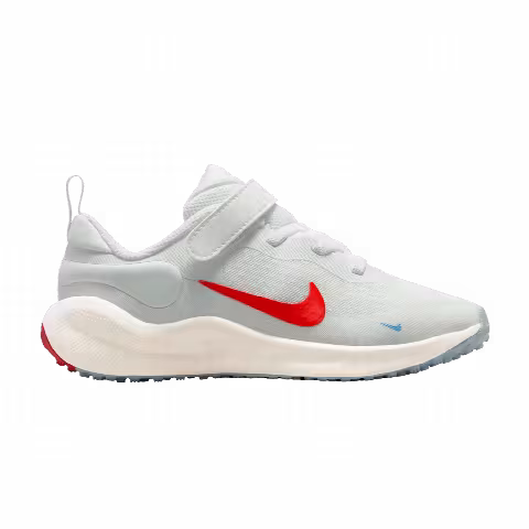 Nike Revolution 7 PS 'Summit White Picante Red'