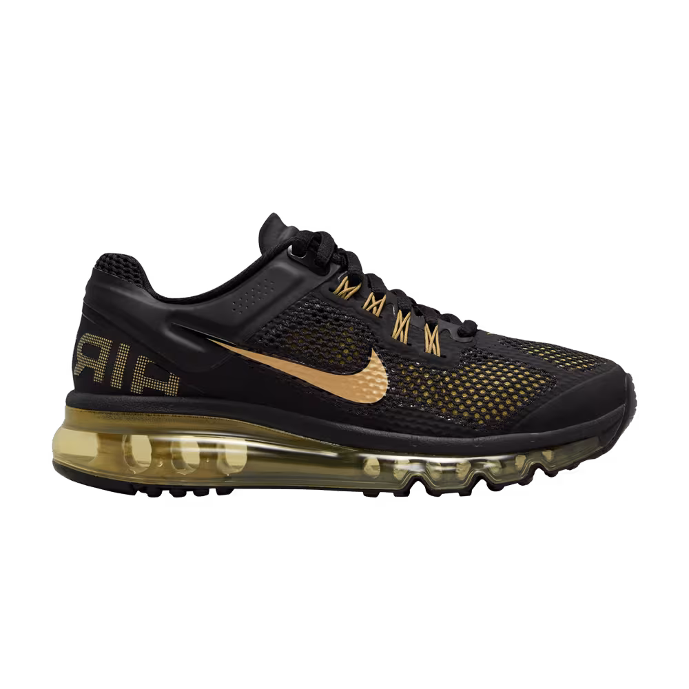Nike Air Max 2013 GS Black Infinite Gold
