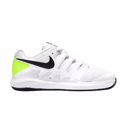 NikeCourt Jr. Vapor X GS Tennis 'White/Volt/Black'