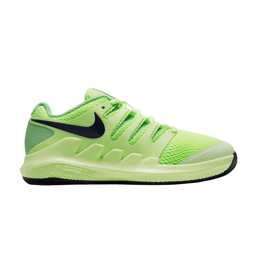 NikeCourt Jr. Vapor X GS Tennis White Volt