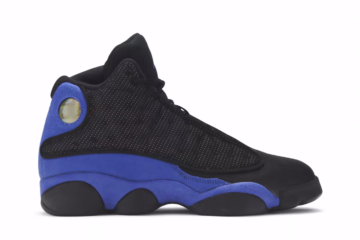 Air Jordan 13 GS Black Royal, view 2