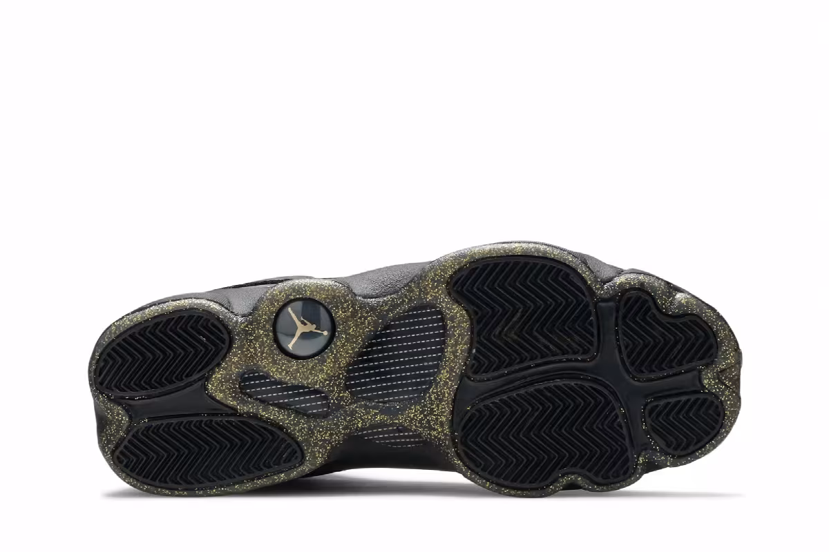 Air Jordan 13 GS Gold Glitter, view 5