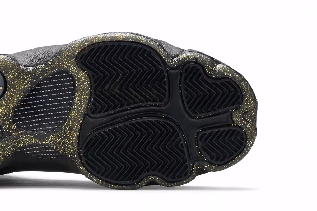Air Jordan 13 GS Gold Glitter, view 6