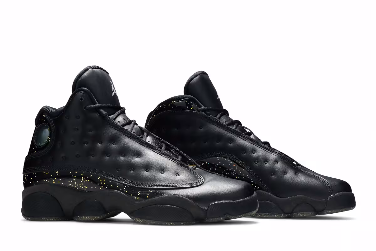Air Jordan 13 GS Gold Glitter, view 9