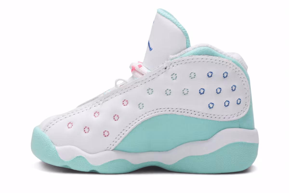Air Jordan 13 TD Aurora Green, view 4