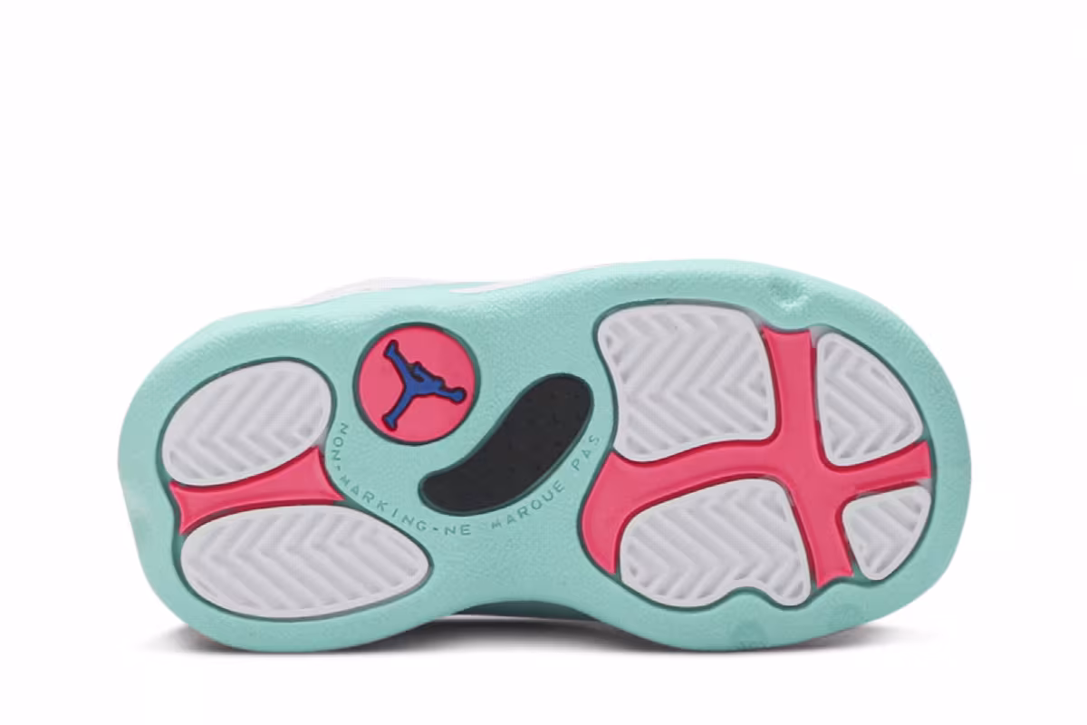 Air Jordan 13 TD Aurora Green, view 5
