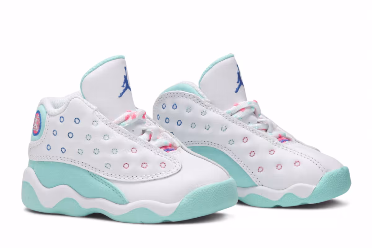 Air Jordan 13 TD Aurora Green, view 9