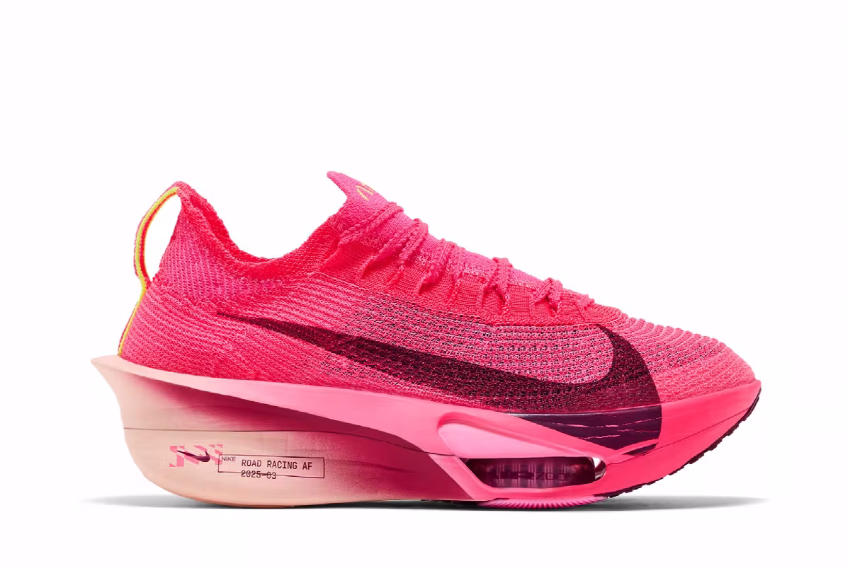 Nike Women's Alphafly 3 Hyper Pink/Crimson Tint/Pink Spell/Bordeaux, view 2