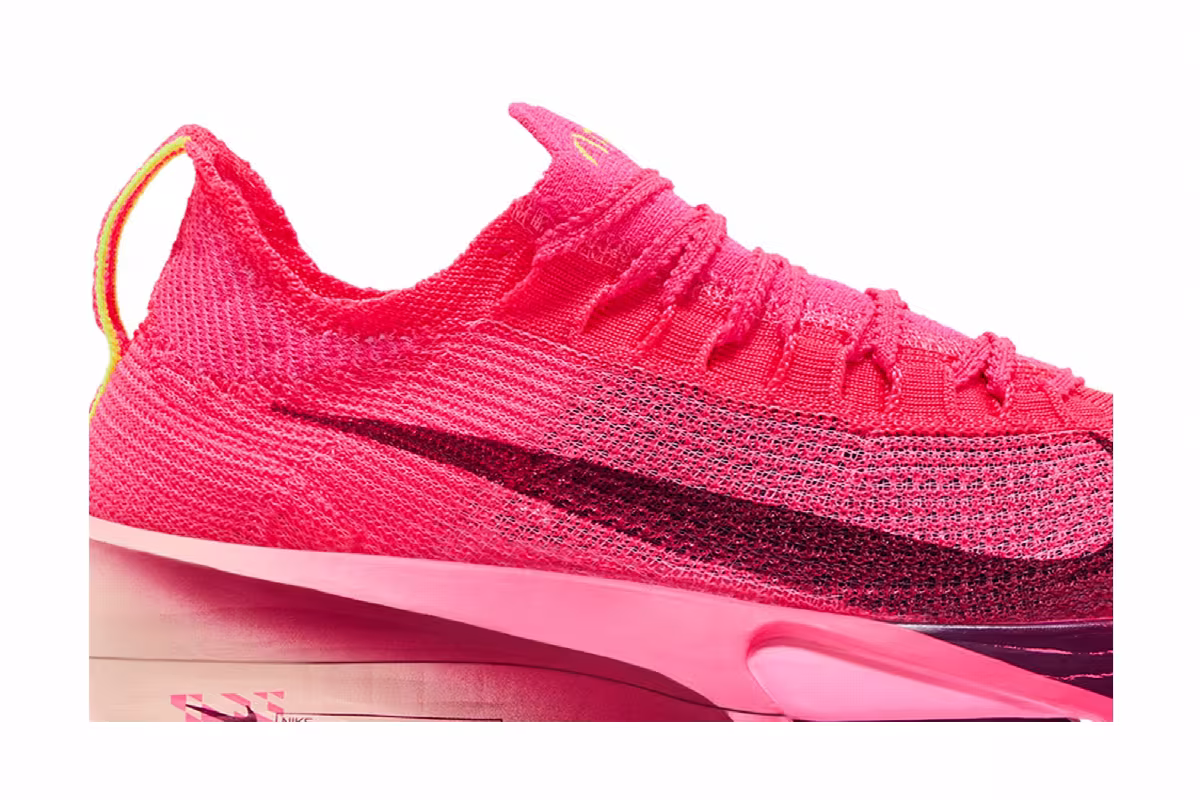 Nike Women's Alphafly 3 Hyper Pink/Crimson Tint/Pink Spell/Bordeaux, view 3